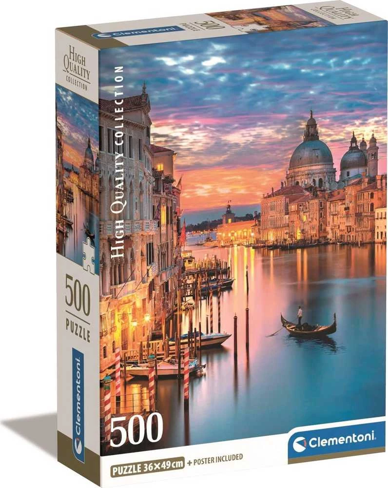 Clementoni Dėlionė 500 vnt. - Venecija
