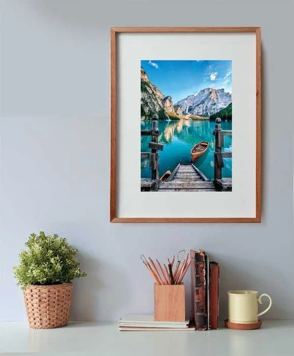 Clementoni Dėlionė 500 vnt. - Braies ežeras