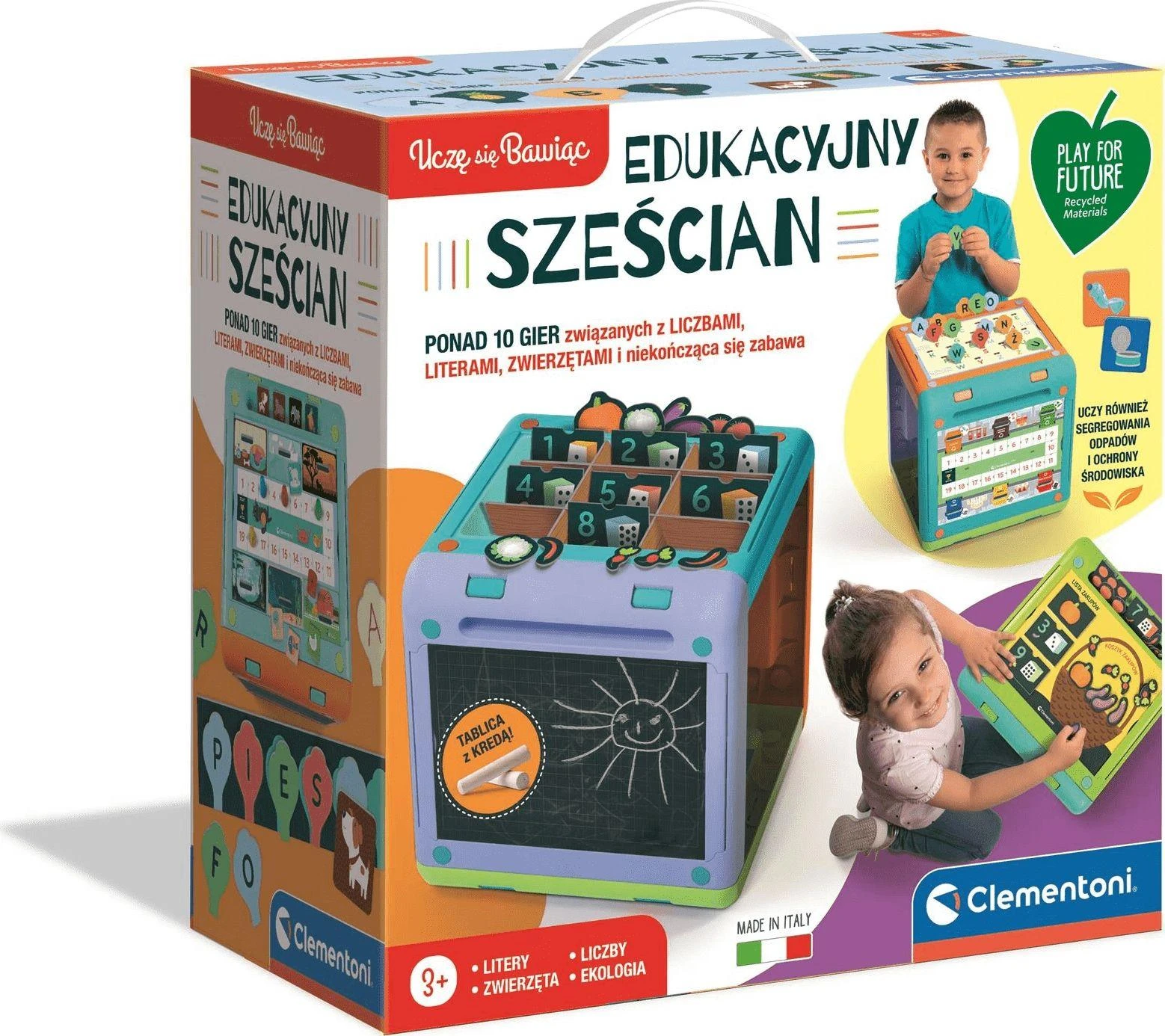 Edukacinis kubas Mokausi žaisdamas Clementoni 50695
