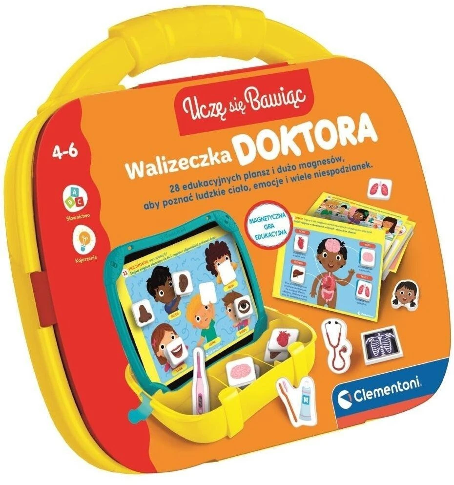 Clementoni Zabawki Clementoni Edukacyjna Walizeczka Doktora