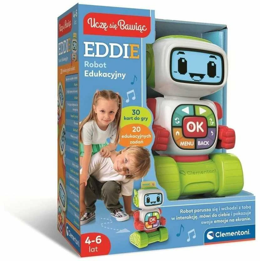 Clementoni Eddie edukacinis robotas