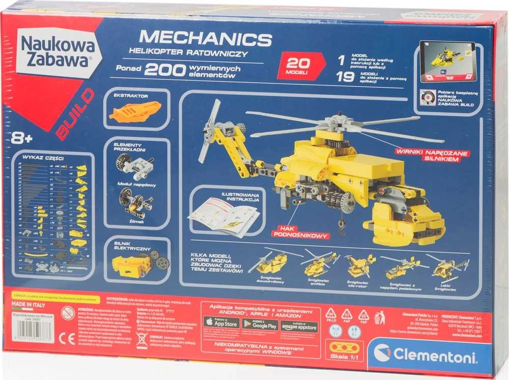 Žaislinis mechanikos gelbėjimo sraigtasparnis Clementoni