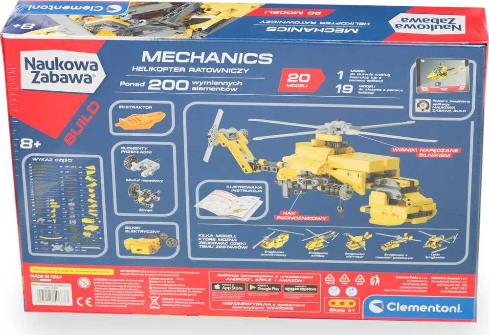 Žaislinis mechanikos gelbėjimo sraigtasparnis Clementoni