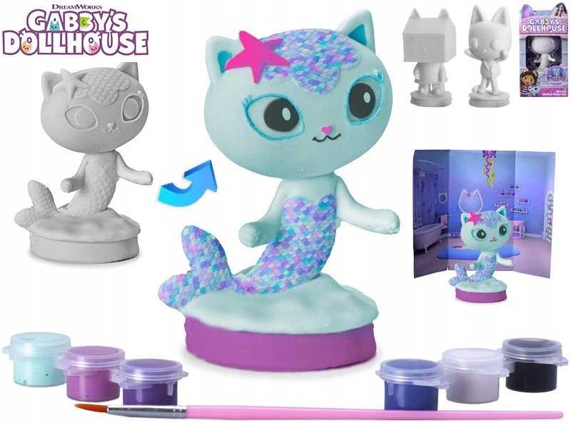 Clementoni Rms Import Gabby's Dollhouse figūrėlė tapymui 70-0018 20865