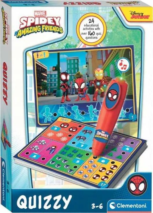 Interaktyvi viktorina Marvel Spidey Disney Junior Clementoni 16805