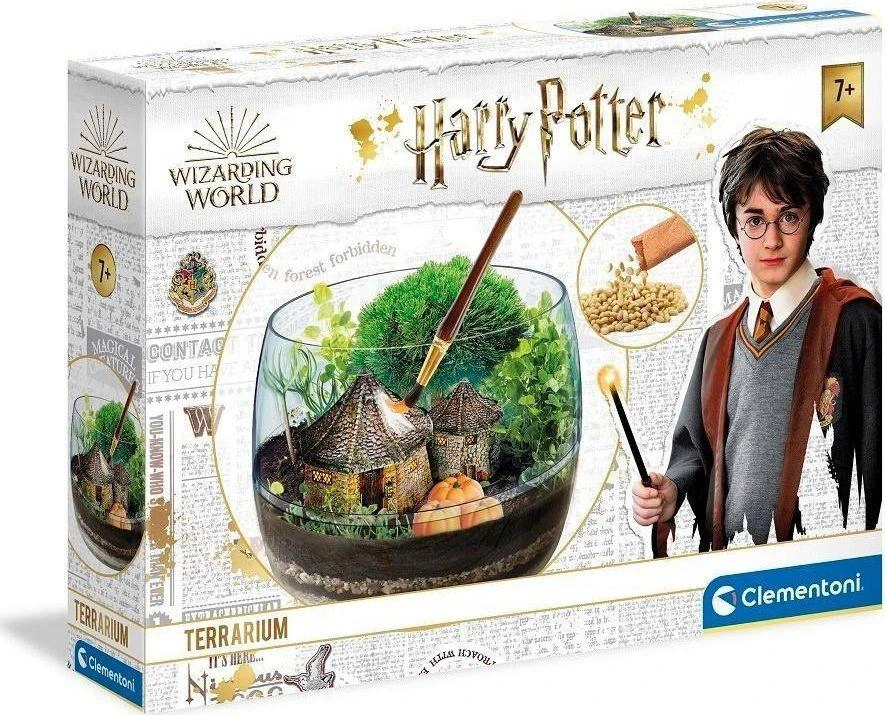 Clementoni Kūrybos rinkinys Harry Potter Hagrids Hut Terrarium