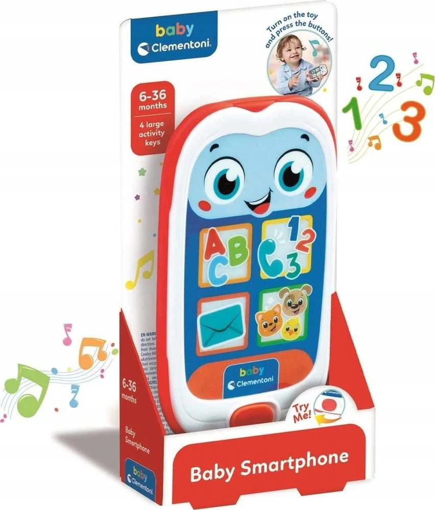 Clementoni Toys CLE BABY Išmanusis telefonas dzieci 17928