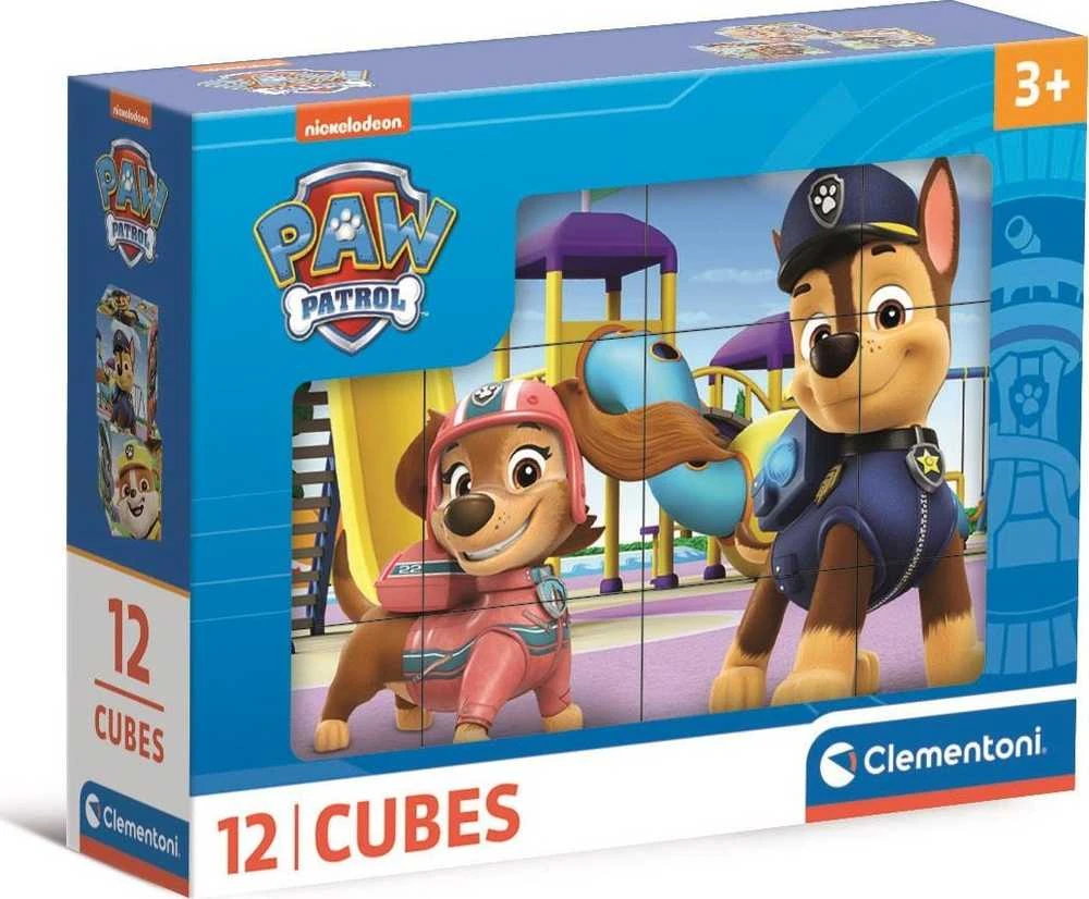 Dėlionė Clementoni CLE Cubi klocki 12 Psi Patrol 41194