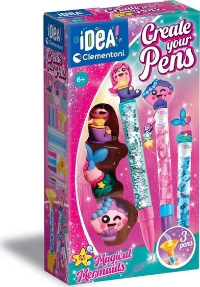 Clementoni Zabawki Clementoni Mini fabryka długopisów 18155 mix
