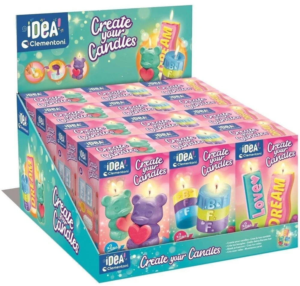Clementoni Zabawki Clementoni Mini žvakių gamykla MIX