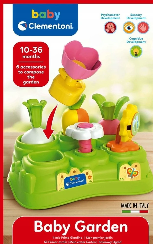 Lavinimo žaislas Clementoni Baby Garden 17277