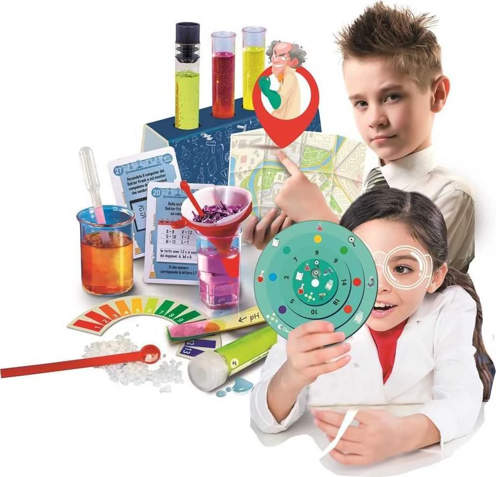 Žaislinis chemiko rinkinys Clementoni
