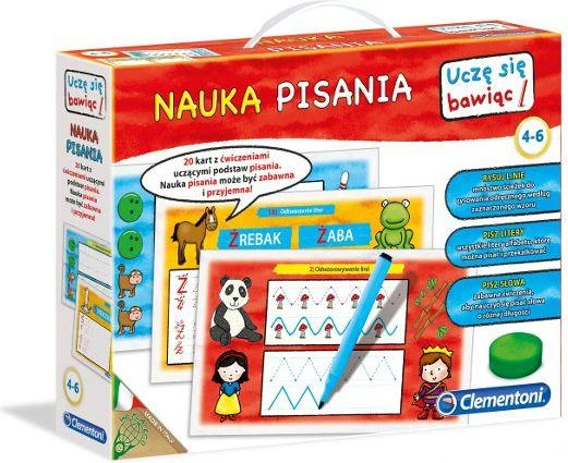 Clementoni Aš mokausi žaisdamas – Žaidžiu su raidėmis
