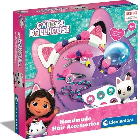 Clementoni 18800 Gabby's Dollhouse plaukų aksesuarai