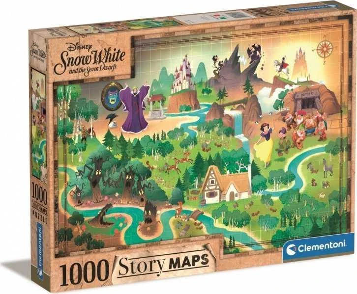 Clementoni Dėlionė 1000 vnt. - Disney Snieguolė