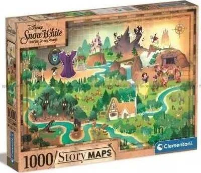 Clementoni Dėlionė 1000 vnt. - Disney Snieguolė