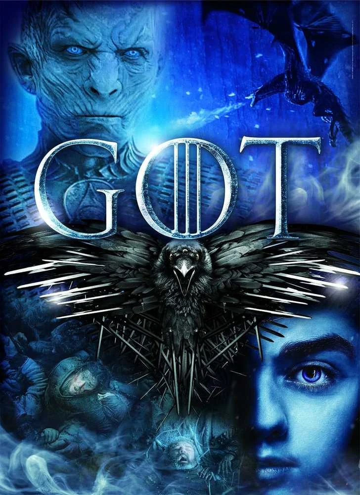 Clementoni Dėlionė 1000 vnt. - Sostų karai (Game of Thrones)