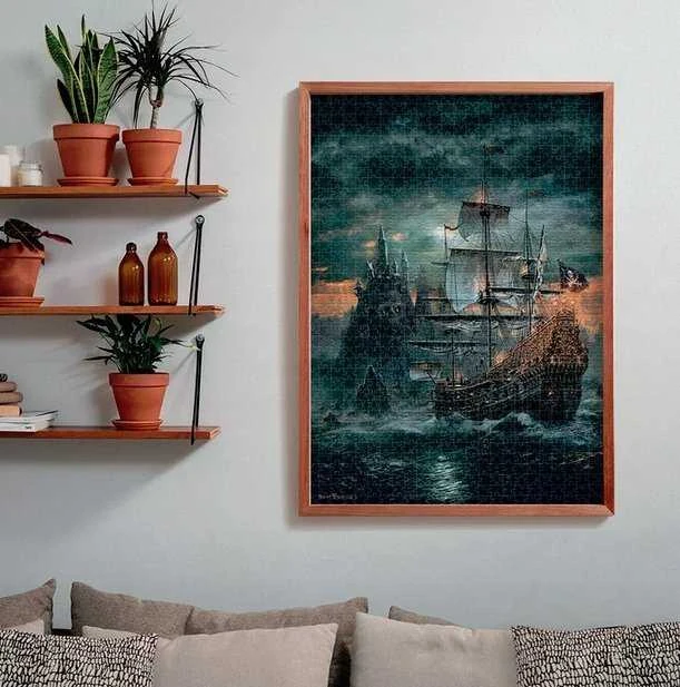 Clementoni Dėlionė 1500 vnt. - Piratų laivas