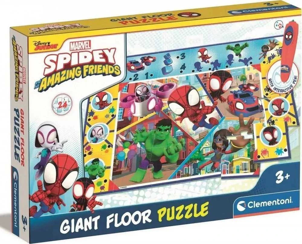 Dėlionė Clementoni Giant Spidey 16735, 24 dalys