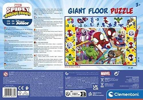 Dėlionė Clementoni Giant Spidey 16735, 24 dalys
