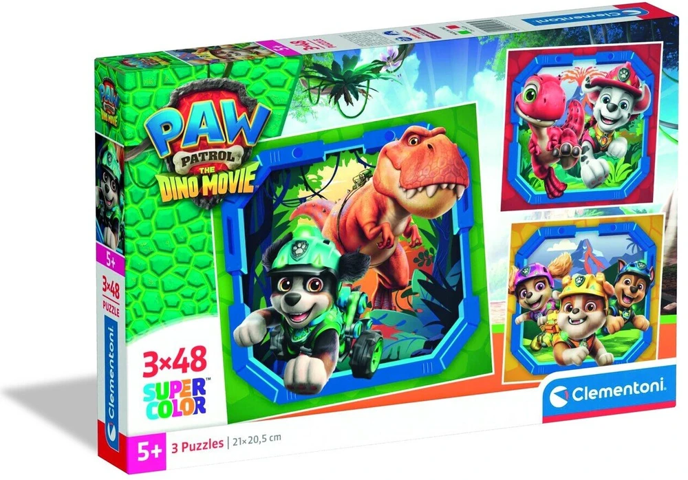 Clementoni dėlionė PAW PATROL 3X48