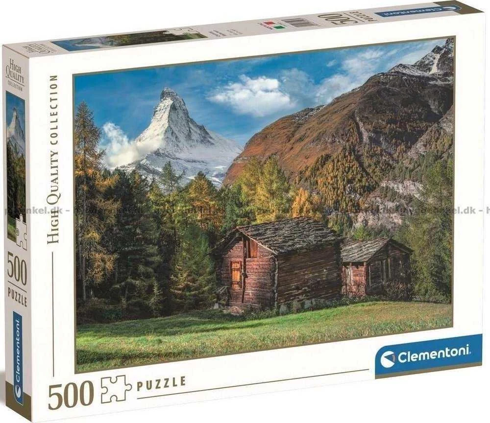 Clementoni Dėlionė 500 vnt. - Materhornas