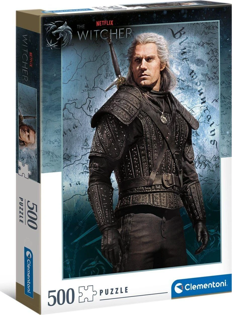Clementoni Dėlionė 500 vnt. - The Witcher