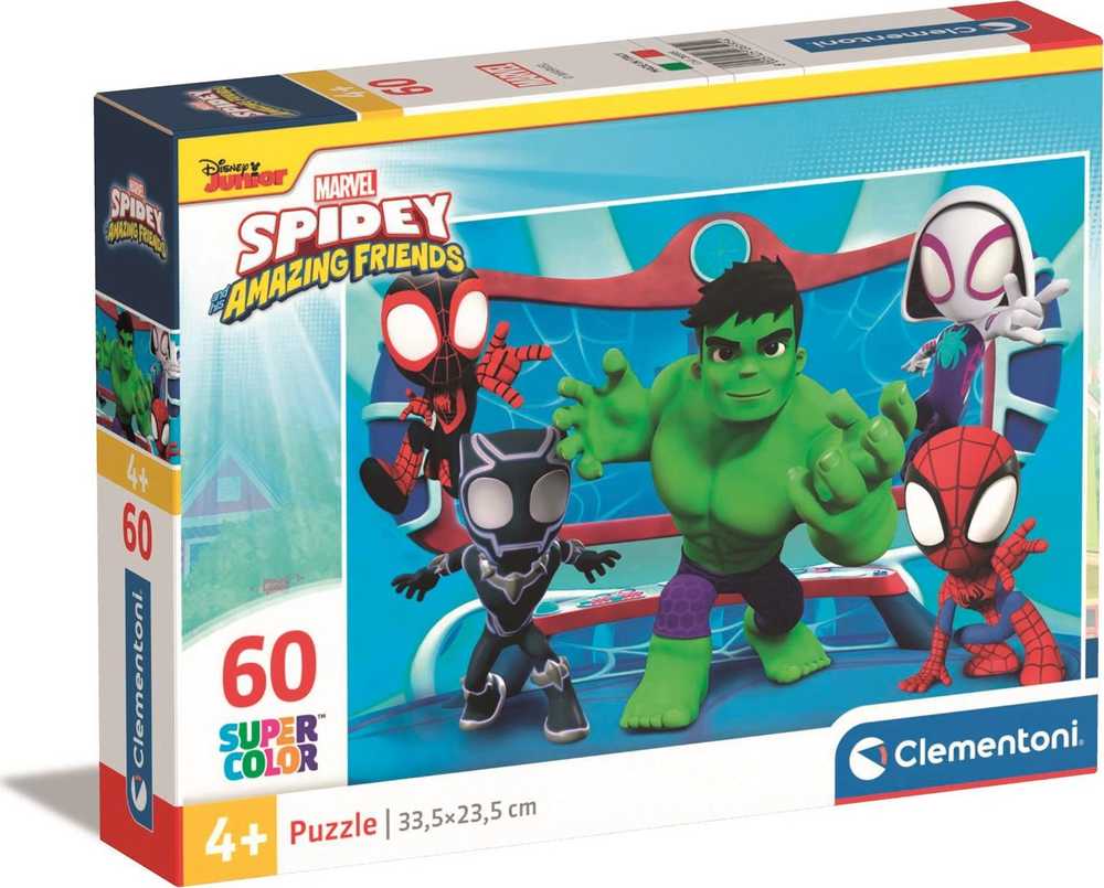 Clementoni Dėlionė 60 vnt. - Spidey ir draugai