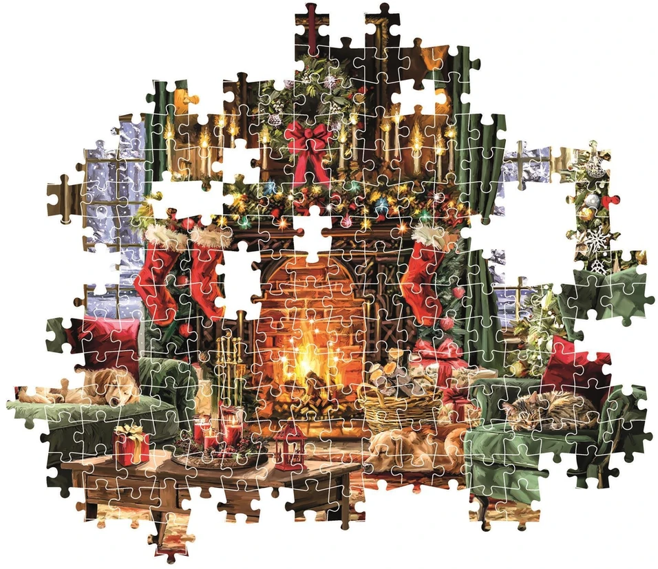 Dėlionė Clementoni CLE puzzle 1500 XMas Coll.HaveACozy Christm.31757