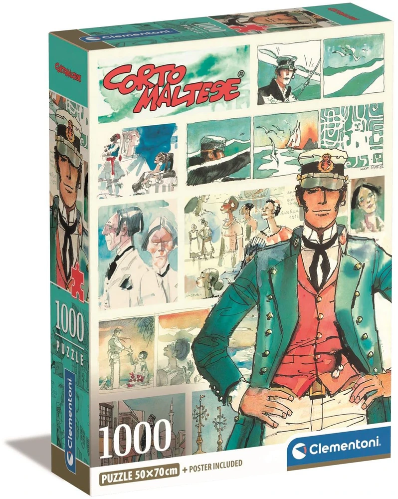 Clementoni Dėlionė 1000 vnt. - Corto Maltese