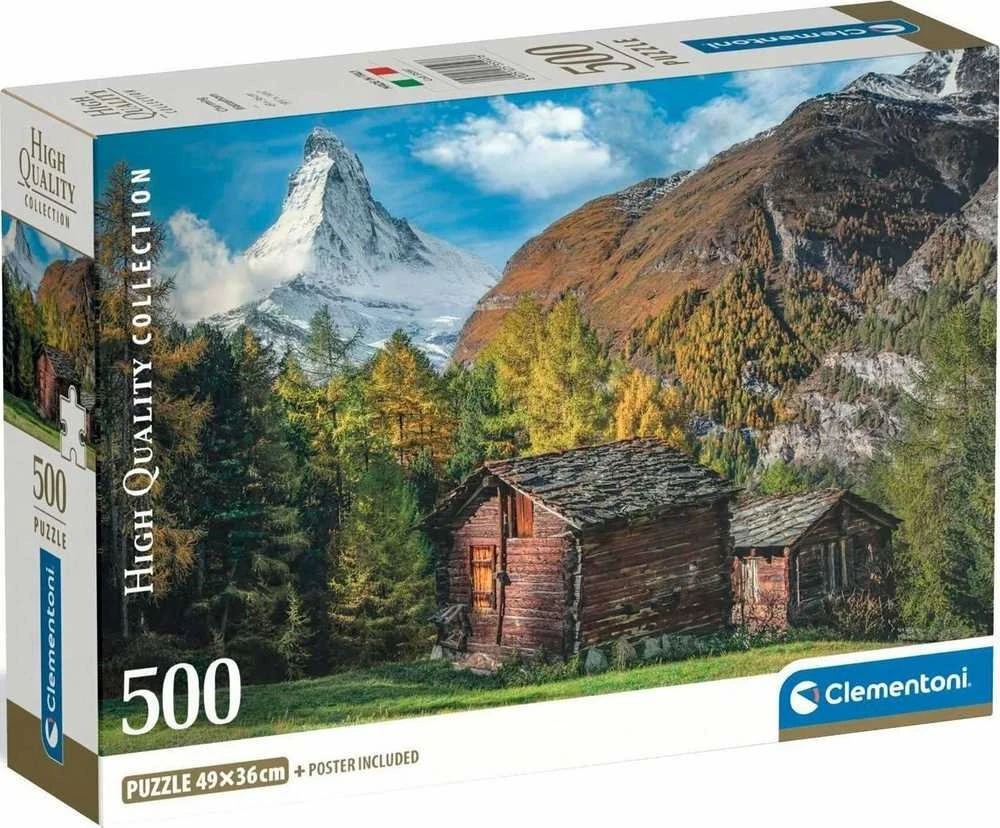 Clementoni Dėlionė 500 vnt. - Kalnai