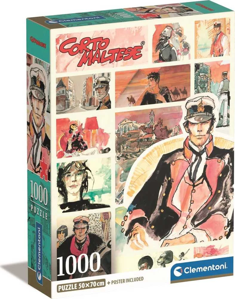 Clementoni Dėlionė 1000 vnt. - Corto Maltese