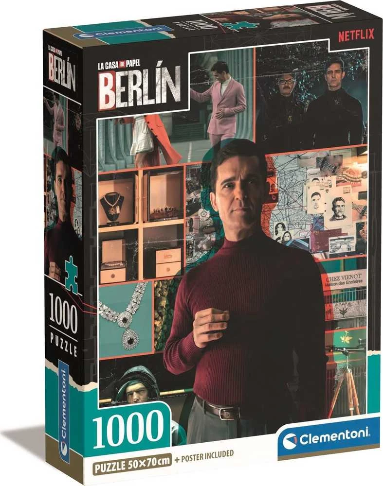 Clementoni Dėlionė 1000 vnt. - Netflix Berlin