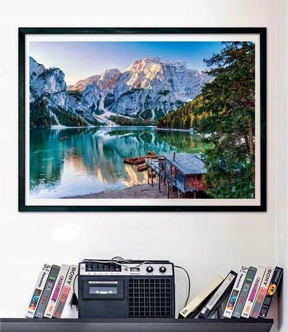 Clementoni Dėlionė 1000 vnt. - Smaragdinis Braies ežeras
