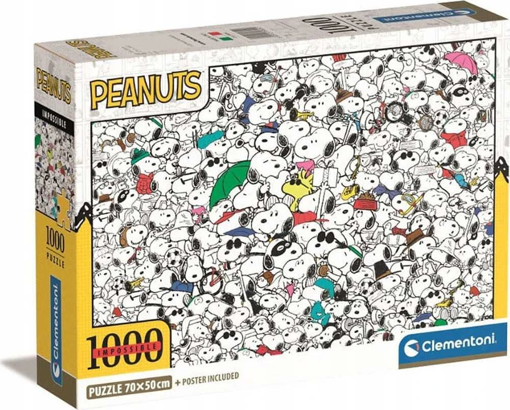 Clementoni Dėlionė 1000 vnt. - Peanuts