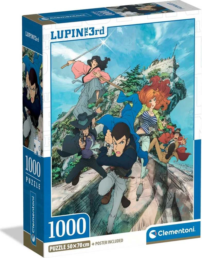 Clementoni Dėlionė 1000 vnt. - Lupin III