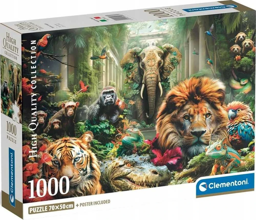 Clementoni Dėlionė 1000 vnt. - Mistinės džiunglės