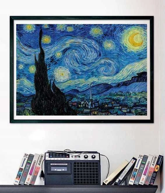 Clementoni Dėlionė 1000 vnt. - Vincentas van Gogas: Žvaigždėta naktis