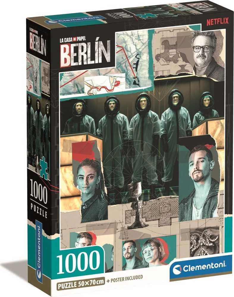 Clementoni Dėlionė 1000 vnt. - Berlin