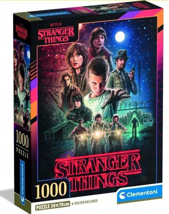 Clementoni Dėlionė 1000 vnt. - Stranger Things