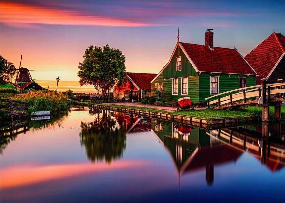 Clementoni Dėlionė 1500 vnt. - Zaanse Schans
