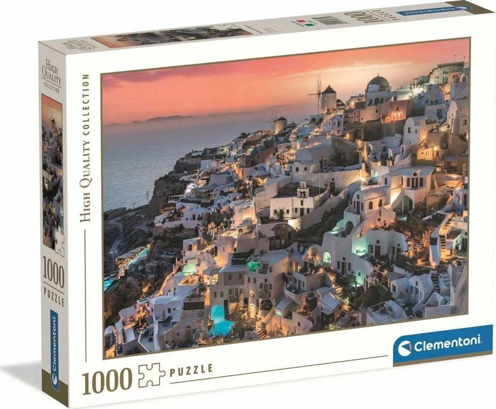 Clementoni Dėlionė 1000 vnt. - Santorini