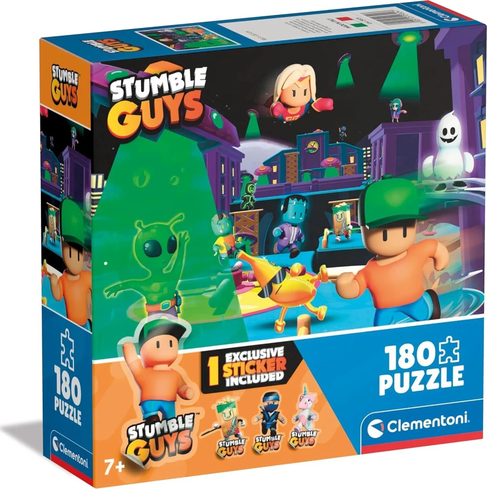 Dėlionė Clementoni CLE puzzle 180 SuperKolor Stumble Guys 29324
