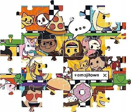 Clementoni Dėlionė 180 vnt. - Emoji Town