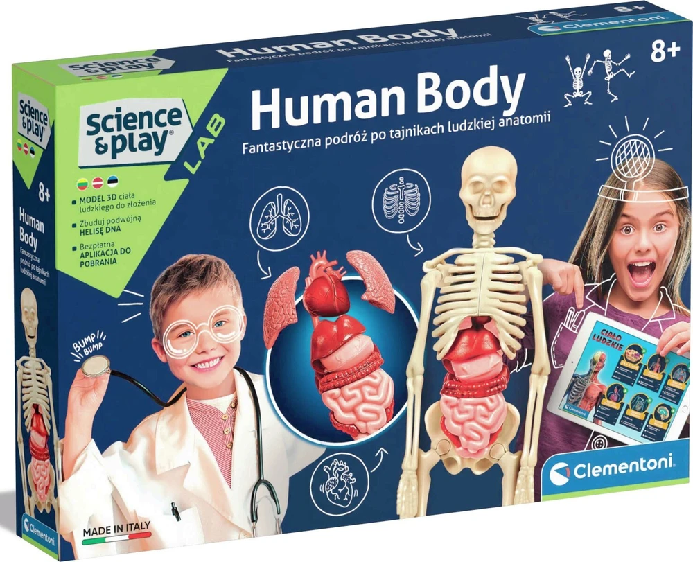 Eksperimentų rinkinys Clementoni Science & Play 50923