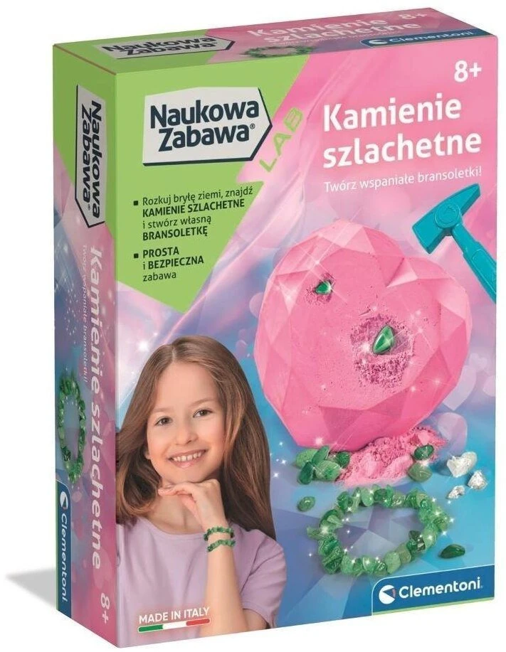 Clementoni Žaislai CLE Naukowa zabawa Skamieniałoci Kam.szlach.50448