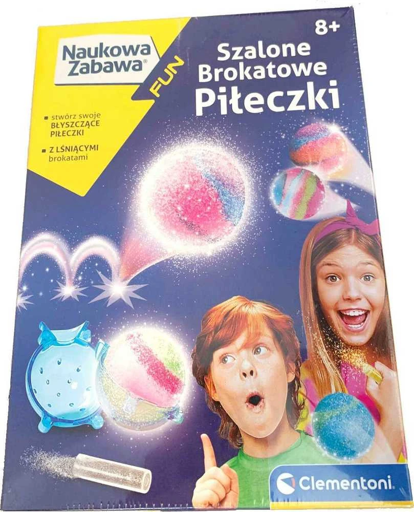 Mokslinė laboratorija Clementoni 50702: žėrintys kamuoliukai vaikams
