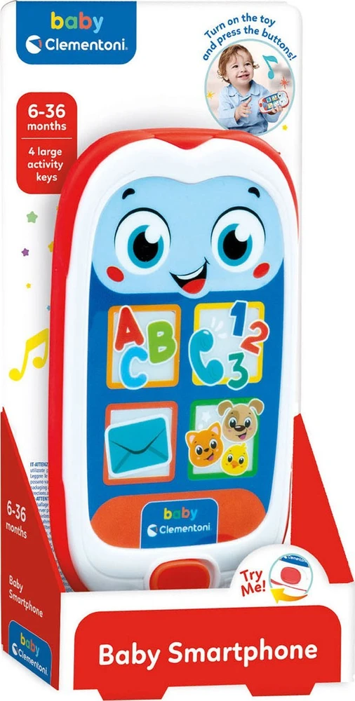 Interaktyvus žaislas Clementoni Išmanus telefonas 17912