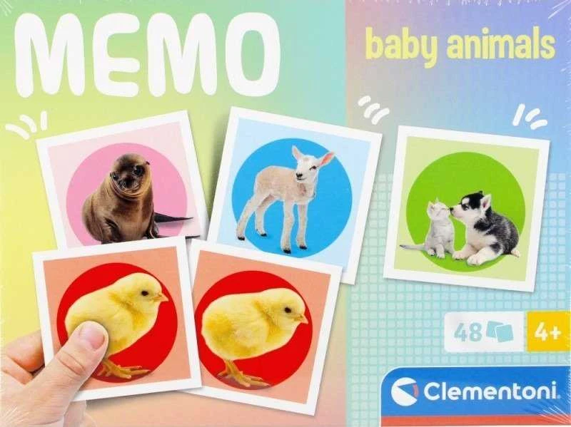 Dėlionė Clementoni atminties žaidimas Memo "Baby Animals"