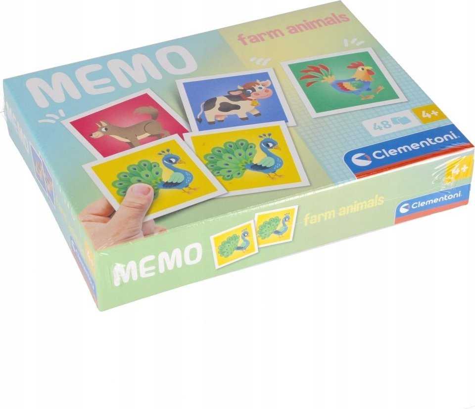 Clementoni atminties žaidimas Memo "FarmAnimals"